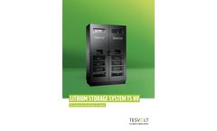 TESVOLT TS HV 70 Lithium Storage System Brochure