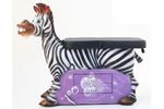 Archimed - Zebra Figured Pediatric Exam Table