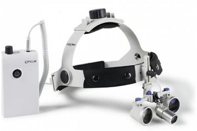 Opticlar VM3 LED Headlight - Professional Headband With Loupes