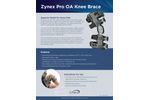 Zynex Pro OA Knee Brace - Datasheet
