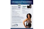 Aspen Horizon - Model 637 LSO - Low Back Pain Management Device - Brochure