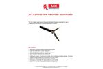 ACE - Disposable Laparoscopic Monopolar Serrated Grasper - Specification Sheet