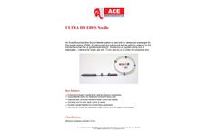 ACE - Endo-Bronchial Ultra Sound Needle System - Specification Sheet
