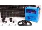S-R-Innosolar - Model Power II - SHS75-100-01 - Solar Home System
