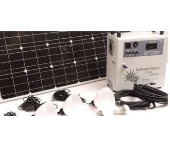 S-R-Innosolar - Model Power II -SHS85-100-02 - Solar Home System