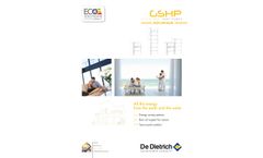 De-Dietrich - Model GSHP - Geothermal Heat Pump - Brochure