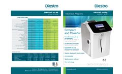 Diestro - Model V4 Semiautomatic Basic - Electrolyte Analyzers - Brochure