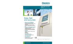 Diestro - Model V3 103 AP - Automatic Electrolyte Analyzers - Brochure
