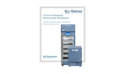 Helmer - Model i.Series - iPR105-GX - Undercounter Pharmacy Refrigerator - Brochure
