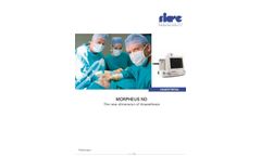Siare - Model MORPHEUS ND - Anaesthesia Machine - Brochure