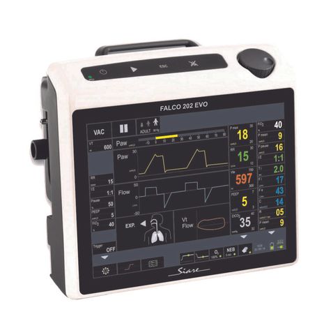 Siare - Model Falco 202 EVO - Lung Ventilator