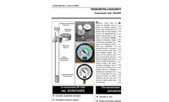 SDEC - SR 1000 - Direct Reading Tensiometer  Brochure