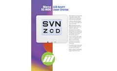 Marco - Model SC-1600 - LCD Acuity Chart- Brochure