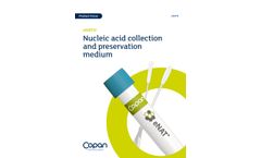 Copan - Model eNAT - Nucleic Acid Collection and Preservation System- Brochure