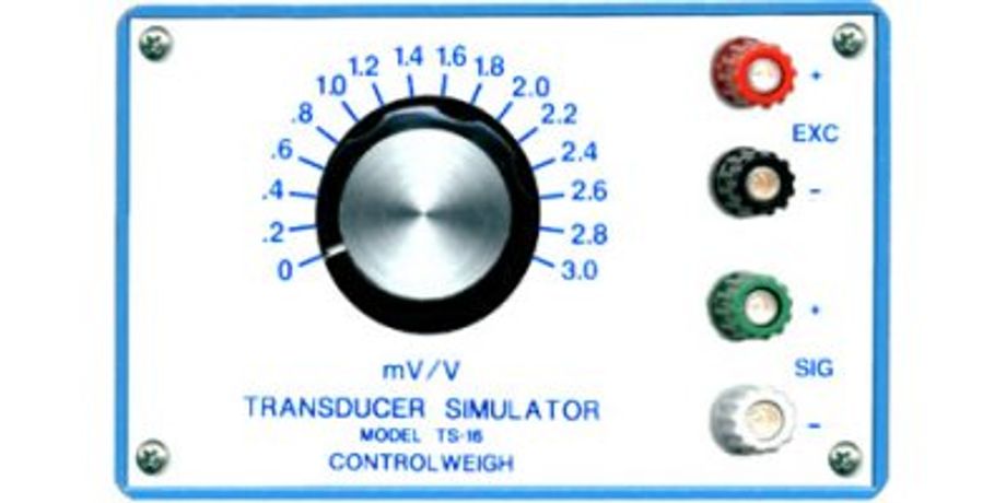 Controlweigh - Model TS-16 - Transducer Simulator