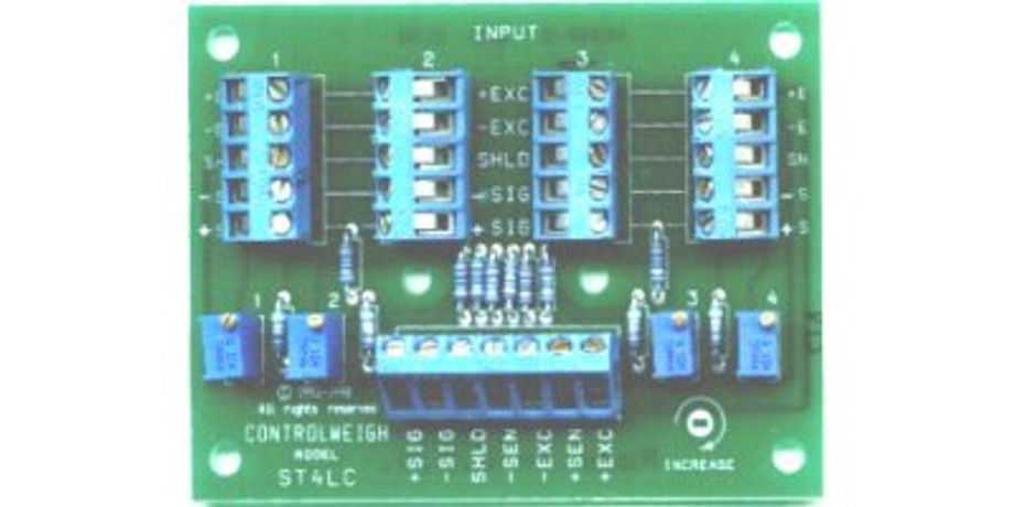 Controlweigh - Model ST4LC - Signal Trim Summing Card