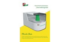 Gesan - Model Piccolo Chem - Clinical Chemistry Autoanalyzer System - Brochure