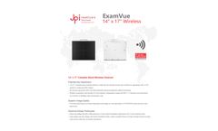 ExamVue DR - 14x17 Inch Wireless Cassette-Sized Detector - Brochure