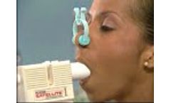 Spirometry Demonstration: Medium version - Using Satellite/Base Station spirometer - Video