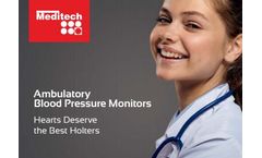 Meditech - Model card(X)plore - 24 Hour BP Monitor with ECG- Brochure