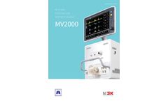 Mekics - Model MV2000 EVO5 - General-Purpose Ventilator - Brochure