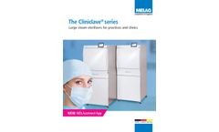 MELAG - Model Cliniclave 45 - Large Steam Sterilizers for Practice and Hospital - Brochure