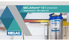 Regenerating the Water Treatment Unit MELAdem 53 - MELAG MELAtherm 10 Evolution Tutorial - Video