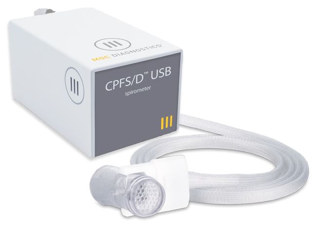 Model CPFS/D USB - Portable Full-Function Spirometry
