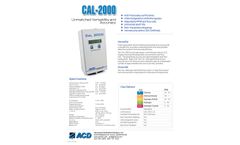 Spantech - Model CAL 2000 - Calibration Gas Generators - Brochure