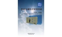 Radiantech - Model PON - Fiber Optical Monitoring Alarm System (FOMA) - Brochure