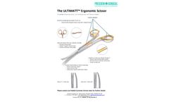 Precision Surgical - Model ULTiMATT - Ergodissect Scissors - Brochure