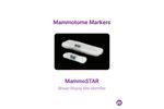 Mammotome - Model MammoSTAR - Biopsy Site Markers Brochure