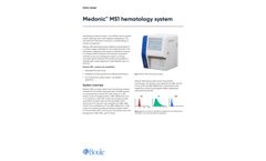 Medonic - Model M51 - Hematology Analyzer Brochure