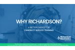 Why Choose Richardson for CT Service Training? - Video
