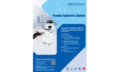 Haier - Model XJ-II - Plasma Apheresis System Brochure