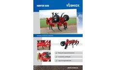 Vegniek - Model Hunter 600 - Subsoiler Brochure