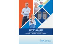 EMYO - Model 100 & 200 - Wireless & Wearable, Single-Channel sEMG Module for Physical Therapy Brochure