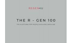 Regenhu - Model R-GEN 100 - Tabletop Bioprinter- Brochure