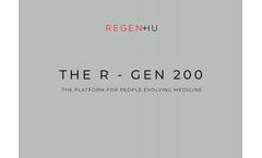 Regenhu - Model R-GEN 200 - Bioprinting Station- Brochure