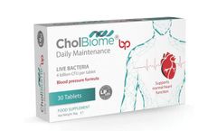 CholBiome - Model BP - Probiotic Supplement, 30 Tablets