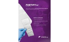 Fortify - Model TRG - Tissue Repair Graft - Brochure