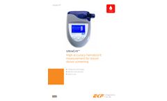 UltraCrit - Hematocrit Device Brochure