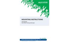 SolarSpeed Ballast Light - Flat Roof Mounting Systems - Brochure