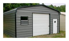 Model PRD87-18218 - 18x20 Regular Roof Metal Garage