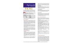 US Agriseeds - Model US 312 - Hybrid Rice Seeds - Brochure