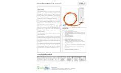 Echoflex - Model U-WLD - Utility Room Water Leak Detector Brochure