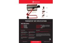 Triminator - Model DRY - Trimmer Brochure
