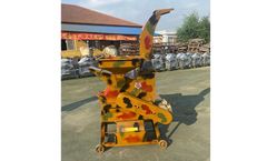 Dalian KOUKEI Rubber - cattle sheep feed straw chopper grinder chaff feed cutter machine