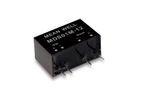 MW - Model MDS01 & MDD01 series - 1W  SIP Package DC-DC Medical Grade Unregulated Converter