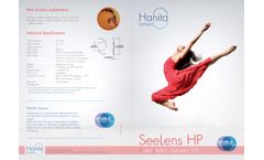 Hanita Lenses - Model SeeLens HP - Preloaded Hydrophobic IOL System - Brochure